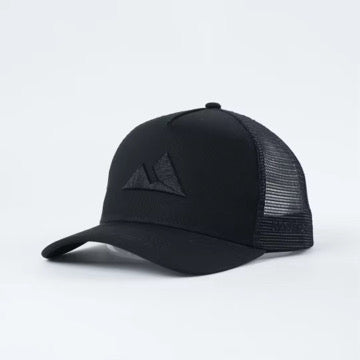 MIXED CONTRAST CAP TRIPLE BLACK