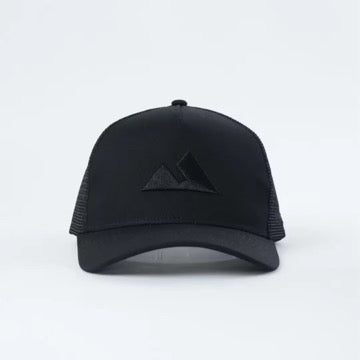 MIXED CONTRAST CAP TRIPLE BLACK