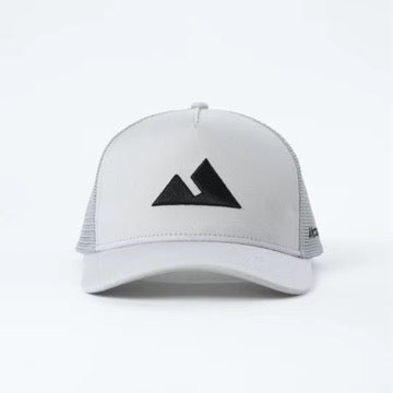 MIXED CONTRAST CAP NERDO GREY AND BLACK